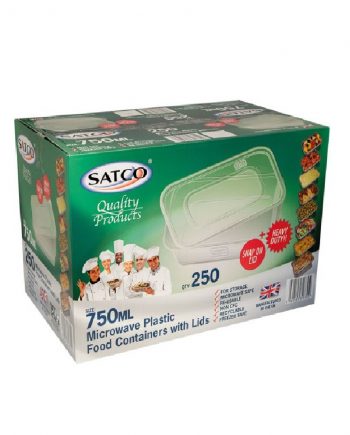 Satco 750ML plastic container with lids