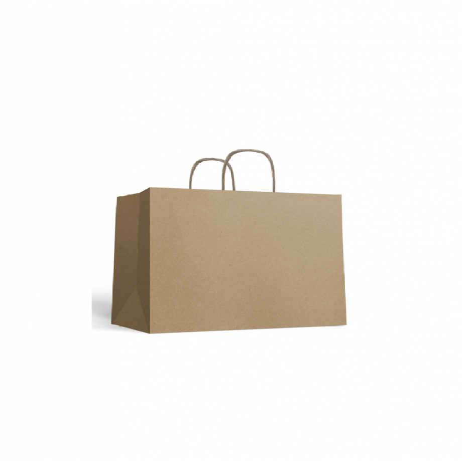 Takeaway paper bag inner handle(large)