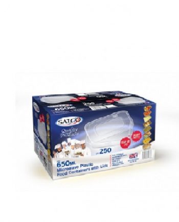 Satco 650ML plastic container with lids